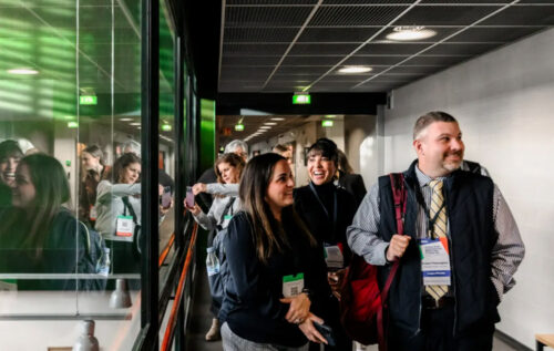 Educators on a trip to Finland